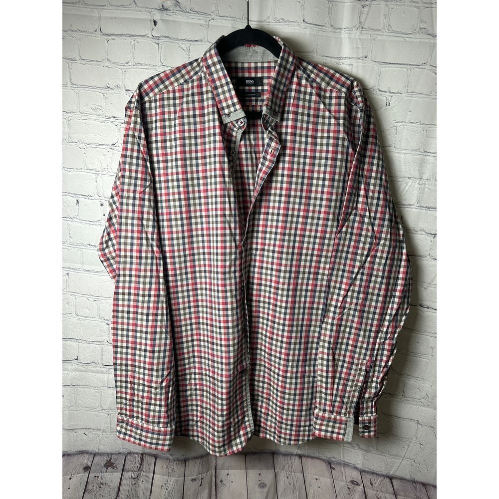 BOSS Regular Fit Plaid Shirt - Stylish Comfort for Any Occasion